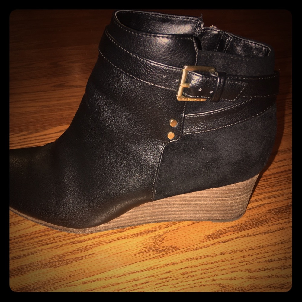 Black booties